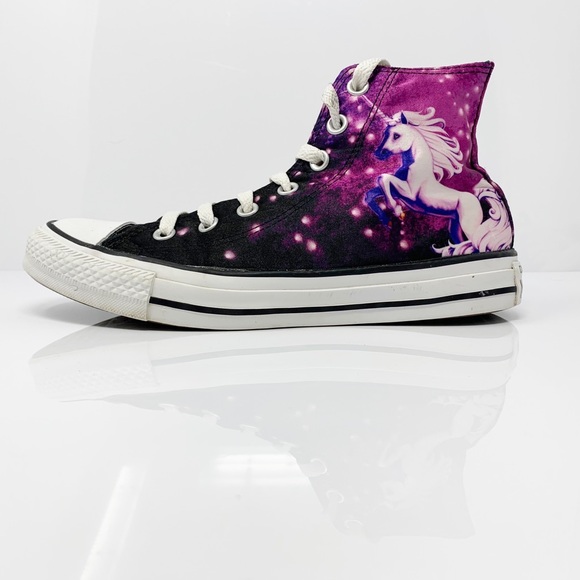 purple unicorn converse